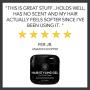 Hair Gel for Men, Natural Ingredients and Chemical Free with Hydrating Aloe For Firm, Healthy Hair by Pure Body Naturals, 4 Fl Oz