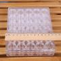 | Storage Bottles & Jars | 1pc 3grid Empty Makeup Bottle Travel Face storage jars cream loose powder transparent packing box compression mask bubble bottle | by HUDITOOLS | 1 PCs