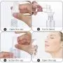VEGOLS Clear Spray Bottles, 6 Pack 3.4 Oz (100 ML) Small Spray Bottle for Cleaning Solutions, Essential Oils, Travel and Daily Life- Clear