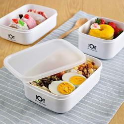 Household Microwave Containers Fridge Fresh Food Storage Container Lunch Bento Box Picnic Food Fruit Vegetables Container Storage Box (B)