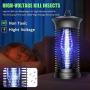 Bug Zapper Mosquito Killer - Flying Insect Killer Indoor - Fly Traps Mosquito Lamp Insect Zappers Mosquito Attractant Trap with Hook for Indoor Patio Garden