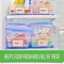 Ziploc Freezer Bags, Gallon, 4 Pack, 30 ct (120 Total Bags)