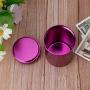 Storage Jar Porable Tea Box Titanium Alloy Travel Outdoor Vase Sealed Cans Gifts 5.5x9cm F16 19 Dropship
