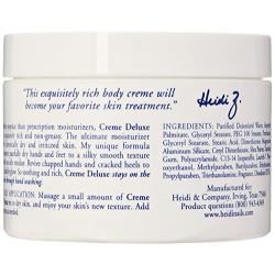 HEIDIS Creme Deluxe Anti Wrinkle Hand Treatment Creme, 8 Ounce