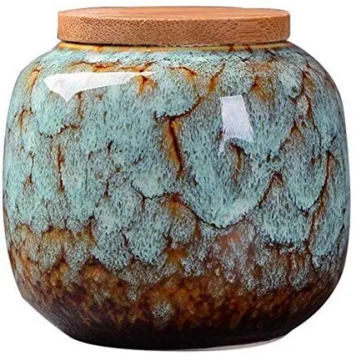 Boîte de rangement pour thé Jessie Loose Tea Tin Tea Caddy Tea Canister Tea Storage Container Tins Jar avec couvercle étanche (Bleu clair) Boîte de rangement pour thé Jessie Loose Tea Tin Tea Caddy Tea Canister Tea Storage Container Tins Jar avec couvercle étanche (Bleu clair)