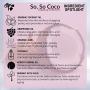 Be Fancy So, So Coco Makeup Remover Cream & Cleanser, Face Wash with Coconut Oil, Aloe, Vitamin E, Sensitive Skin, Non-Pore Clogging, Vegan, 6 oz