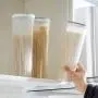 Contenant pour Nouilles/Pâtes et Légumes Secs – Étanchéité à l'Air, Étanchéité à l'Eau, Boîte de Rangement avec Couvercles Verrouillables (Khaki) Contenant pour Nouilles/Pâtes et Légumes Secs – Étanchéité à l'Air, Étanchéité à l'Eau, Boîte de Rangement avec Couvercles Verrouillables (Khaki)
