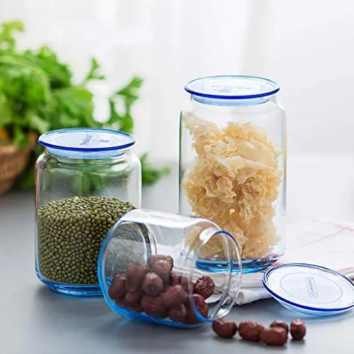 3 Pièces Récipients de Rangement en Verre Triangulaires Empilables avec Couvercle Hermétique – Idéal pour Pâtes, Thé, Café, Biscuits, Snacks 3 Pièces Récipients de Rangement en Verre Triangulaires Empilables avec Couvercle Hermétique – Idéal pour Pâtes, Thé, Café, Biscuits, Snacks