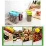 Kitchen Food Storage Jar Airtight Food Storage Vacuum Thickened Storage Container Transparent Sealed Crisper Kitchen Food Whole Grain Storage Fresh-keeping Sealed Can Kitchen Food Storage Jar Airtight Food Storage Vacuum Thickened Storage Container Transparent Sealed Crisper Kitchen Food Whole Grain Storage Fresh-keeping Sealed Can