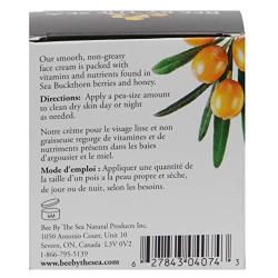 Bee By The Sea Buckhorn and Honey Face Cream Jar