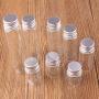 | Storage Bottles & Jars | Dia 22mm 5ml 10ml 20ml 25ml Transparent Glass Bottles Cute Jar Vials Terrarium with Silver Screw Lid Wedding Craft 100pcs | by HUDITOOLS | 1 PCs