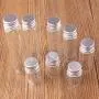 | Storage Bottles & Jars | Dia 22mm 5ml 10ml 20ml 25ml Transparent Glass Bottles Cute Jar Vials Terrarium with Silver Screw Lid Wedding Craft 100pcs | by HUDITOOLS | 1 PCs
