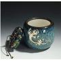 Exquisite Ceramic Tea tin,Tea storage jars Tea canister For Spices Coffee Nuts Cereal Gift box-C
