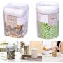 Restarty Plastic Seal Airtight Food Storage Box Cans Jar Kitchen Grain Container