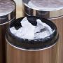 Morphy Richards Accents Kitchen Storage Canisters, Stainless Steel, Copper, Set of 3