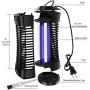 Appliat Lightning Bug Zapper Insecticide Lampe Piège Attracteur de Moustiques Contrôle des Ravageurs avec Lumière UV pour Intérieur Appliat Lightning Bug Zapper Insecticide Lampe Piège Attracteur de Moustiques Contrôle des Ravageurs avec Lumière UV pour Intérieur