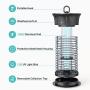 Sahara Sailor Bug Zapper, Full Metal Housing Mosquito Zapper Killer for Outdoor Indoor, Rainproof Mosquito Killer for Kitchen, Bedroom, Backyard