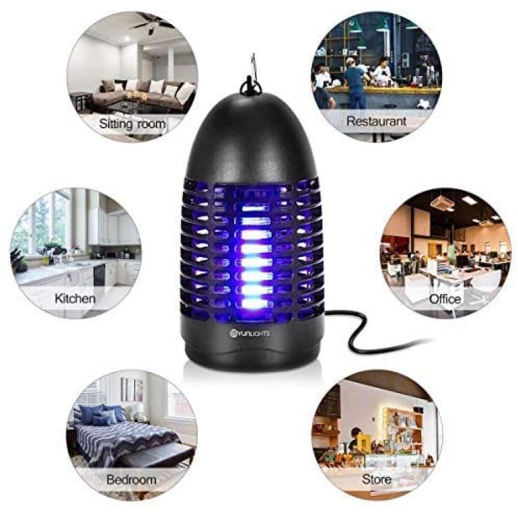  Hoont Bug Zapper- Mosquito Repellent Outdoor & Mosquito Zapper-  Fly Traps for Indoors- Gnat & Fly Trap for Insects 6,000 SQ Ft Bug Catcher  & Killer for Home, Backyard, Patio