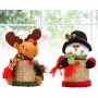 Deux Pots à Bonbons de Noël TOPBATHY – Râle et Bonhomme de Neige – Bouteilles Cadeau pour Fête de Noël et Événements Spéciaux Deux Pots à Bonbons de Noël TOPBATHY – Râle et Bonhomme de Neige – Bouteilles Cadeau pour Fête de Noël et Événements Spéciaux