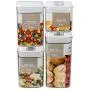 vinmax Kitchen Canister Set 4 packs Bottles for Coffee/Tea/Milk Powder/Spice Vacuum Storage Tank Jars vinmax Kitchen Canister Set 4 packs Bottles for Coffee/Tea/Milk Powder/Spice Vacuum Storage Tank Jars