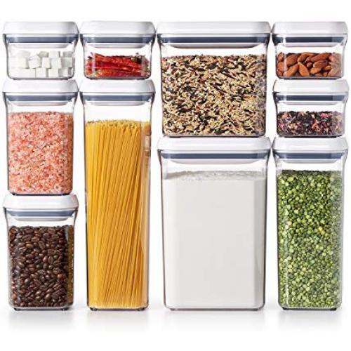 OXO Good Grips 10-Piece Airtight Food Storage POP Container Value Set