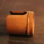 Natural Bamboo Tea Cup Holder Kitchen Storage Canister Tea Ceremony Supplies - Brown, S