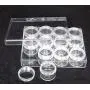 Contenants de Cosmétiques, 16 Pots de Cosmétiques Transparents en Plastique Réutilisables pour Voyage, Remplissage pour Crèmes/Poudres/Maquillage Minéral – Bouteilles de Cosmétiques (5g/5ml) Contenants de Cosmétiques, 16 Pots de Cosmétiques Transparents en Plastique Réutilisables pour Voyage, Remplissage pour Crèmes/Poudres/Maquillage Minéral – Bouteilles de Cosmétiques (5g/5ml)
