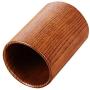 Round Wooden Kitchen Utensil Storage Jar Cutlery Holder Caddy Tidy Dining Table, 3 L