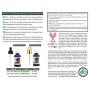 Tattoo You Aftercare, Vegan, 2 Ounce, Stretching Ear Balm, Piercing Aftercare, Bamboo Glass Jar