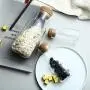 Bouteilles de Rangement en Verre PYXM pour Aliments avec Couvercles, Récipients en Verre pour l'Épicerie, Grands et Petits, Récipient Alimentaire Hermétique pour Cuisine, 700ml Bouteilles de Rangement en Verre PYXM pour Aliments avec Couvercles, Récipients en Verre pour l'Épicerie, Grands et Petits, Récipient Alimentaire Hermétique pour Cuisine, 700ml