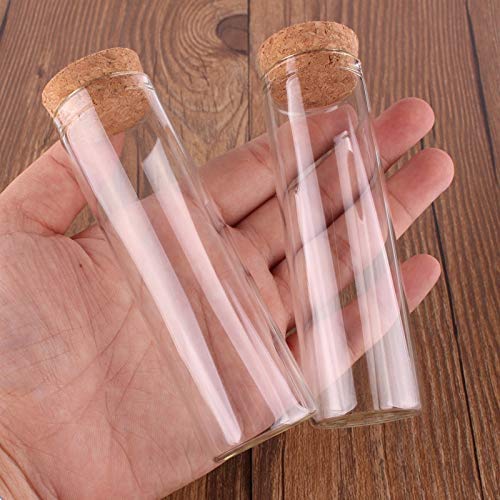 | Storage Bottles & Jars | 24pcs 50ml size 30100mm Test Tube with Cork Stopper Spice Bottles Container Jars Vials DIY Craft | by HUDITOOLS | 1 PCs