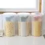 Contenant de Rangement Alimentaire Transparent PP, Organisateur de Cuisine Rotatif avec Couvercle Étanché, Boîte de Rangement pour Snacks, 13,5X23X11,5Cm Contenant de Rangement Alimentaire Transparent PP, Organisateur de Cuisine Rotatif avec Couvercle Étanché, Boîte de Rangement pour Snacks, 13,5X23X11,5Cm