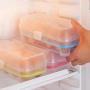 Holder Egg - 2 Colors Plastic Egg Storage Box Boxes Organization - Boxes Jars Bottles Jars Boxes Wooden Container Plastic Storage Food Metal Fruit Rice Kitchen Holder Iron Drawer Refrige