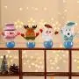 Décorations de Noël DICPOLIA, Joli Pot de Rangement pour Bonbons Décorer la Maison Cadeau Pots de Conservation pour Biscuits et Nourriture