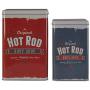 Premier Housewares Hot Rod Storage Canisters, Multi-Colour, Round, Set of 3