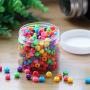 Slime Jars With Lids - Empty 12 Pack Clear Plastic Slime Storage Favor Jars Wide-Mouth Plastic Containers with Lids for Beauty Products, DIY Slime Making or Others (7 Ounce, White)