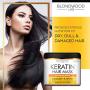 Keratin Hair Mask - Made in USA - Best Natural Biotin Keratin Collagen Treatment for Dry & Damaged Hair - Professional Collagen Hair Vitamin Complex for Hair Repair, Nourishment & Beauty - 8 oz
