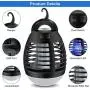 Électrociel Tue Moustiques, Lampe Piège Gnats USB Alimentée, avec Suspente pour Intérieur/Extérieur Électrociel Tue Moustiques, Lampe Piège Gnats USB Alimentée, avec Suspente pour Intérieur/Extérieur