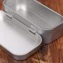 Milue Portable Metal Lip Small Storage Box Case Organizer For Money Coin Candy Keys