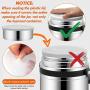 Soup Thermos,61oz Food Jar with Handle for Hot Food,3 Tier Thermal Insulated Lunch Thermos Wide Mouth,304 Stainless Steel Vacuum Insulated Flask,Travel Food Storage Carrier Container Bento Box (61oz)