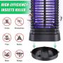 Loytio Electric Insect Fly Bug Zapper Mosquito Killer for Indoor and Outdoor