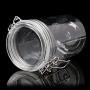 Milue Food Storage Jar With Air Tight Sealed Metal Clamp Lid For Milk Powder Kitchen