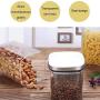 WANGLXST Food Storage Container, Storage Tank Set, Good Sealing, Dried Fruit Bottle Milk Powder Sealed Cans Sealed Bottle Storage Jar, Transparent