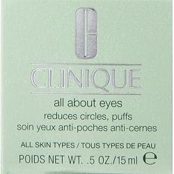 Clinique All About Eyes Cream for Unisex, 0.5 Ounce