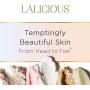LALICIOUS Sugar Lemon Blossom Extraordinary Whipped Sugar Scrub - Cane Sugar Body Scrub with Coconut Oil & Honey, No Parabens (16 Ounces)