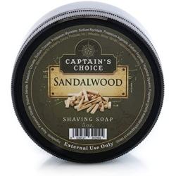 Captains Choice Sandalwood Shaving Soap 5 Ounces