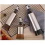 Mini Spice Jars Glass oil bottle kitchen supplies stainless steel oil pot