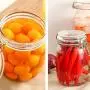 Bocal en verre Yardwe 1000ML avec Bouchon Clip, Récipient de Conservation, Pot Mason Transparent