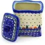 Bouteille en poterie de Pologne 5? pouces avec couvercle (Thème Holiday Drive) + Certificat d'Authenticité Bouteille en poterie de Pologne 5? pouces avec couvercle (Thème Holiday Drive) + Certificat d'Authenticité
