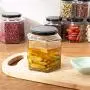 Bocal de Rangement Alimentaire Kitchen, Pot en Verre Étanche pour Cuisine, Récipient de Conserve en Verre, Pot de Conserve, Récipient de Conserve Multipurpose Bocal de Rangement Alimentaire Kitchen, Pot en Verre Étanche pour Cuisine, Récipient de Conserve en Verre, Pot de Conserve, Récipient de Conserve Multipurpose